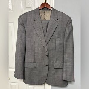 Men's Gray Chaps Suit